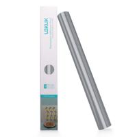 LOKLiK • permanent zelfklevend vinyl glanzend zilver 30,5x180cm