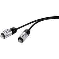 29039c292d RJ45 Netwerkkabel, patchkabel CAT 5e U/UTP 10.00 m Zwart Waterdicht 1 stuk(s)