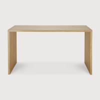 Ethnicraft Bureau 'U' Gevernist Eikenhout, 160 x 80cm, kleur Naturel