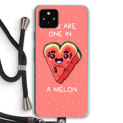 One In A Melon: Pixel 5a 5G Transparant Hoesje met koord