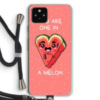 One In A Melon: Pixel 5a 5G Transparant Hoesje met koord