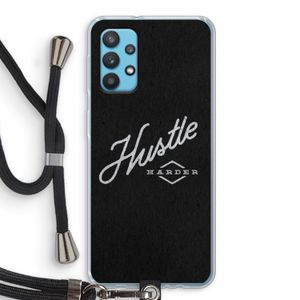 Hustle: Samsung Galaxy A32 4G Transparant Hoesje met koord