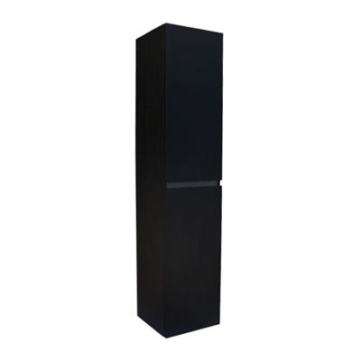 Kolomkast Sanilux Trendline Met Greeplijst Aluminium 160x35x35 cm Black Oak Sanilux