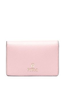 Furla portefeuille en cuir à plaque logo - Rose