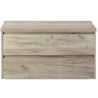 Dante Badmeubelset 100 cm - Craft Oak - Wastafelbovenblad