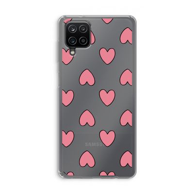 Ondersteboven verliefd: Samsung Galaxy A12 Transparant Hoesje