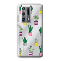 Sanseveria: Huawei P40 Pro Plus Transparant Hoesje