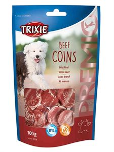 TRIXIE PREMIO BEEF COINS 100 GR 6 ST