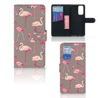 OnePlus 9 Pro | Telefoonhoesje | Met pasjeshouder | Flamingo OnePlus 9 Pro | Telefoonhoesje | Met pasjeshouder | Flamingo