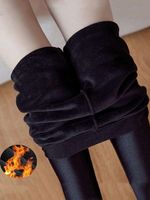 Plain Fleece Casual Legging - thumbnail