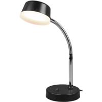 LED Bureaulamp Mat Zwart 4W - Warm Wit Licht 3000K - Kunststof