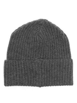 Brunello Cucinelli bonnet en cachemire - Gris
