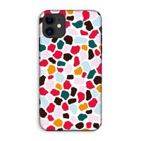 Colored Giraffe: iPhone 11 Tough Case