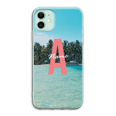 Pacific Dream: iPhone 11 Transparant Hoesje