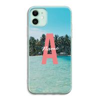 Pacific Dream: iPhone 11 Transparant Hoesje