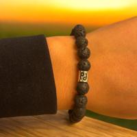 Kreeft Armband Lavasteen - Sieraden - Spiritueelboek.nl