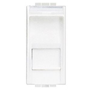 Legrand BTicino LivingLight datacontactdoos twisted pair, wit, inbouw (stucwerk)