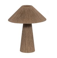 WOOOD Exclusive Tafellamp Pepe Touw, 46cm hoog - Naturel - thumbnail