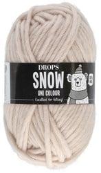 Drops Snow Uni Colour 102 Marshmallow