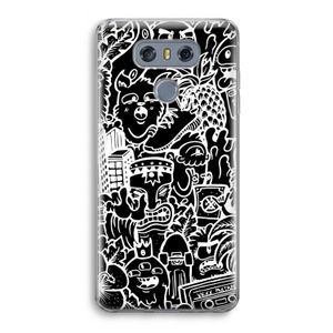 Vexx Black Mixtape: LG G6 Transparant Hoesje