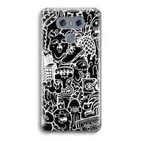 Vexx Black Mixtape: LG G6 Transparant Hoesje