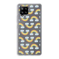 Regenboog: Samsung Galaxy A42 5G Transparant Hoesje