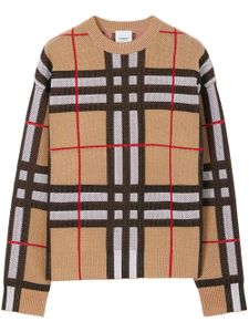 Burberry pull à motif Vintage Check - Tons neutres