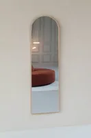 Boogspiegel 170×50 cm - Zacht Goud