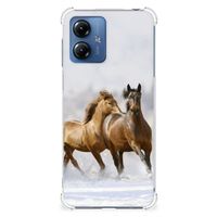 Motorola Moto G14 Case Anti-shock Paarden
