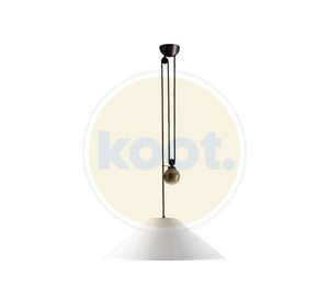 Artemide - Aggregato Saliscendi Kegel 53cm hanglamp Antraciet