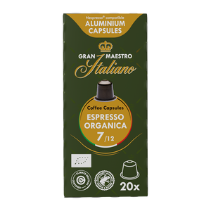 Gran Maestro Italiano Espresso Organica - 20 koffiecups