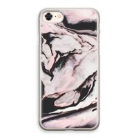 Roze stroom: iPhone 8 Transparant Hoesje
