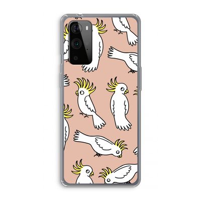 Papegaai: OnePlus 9 Pro Transparant Hoesje
