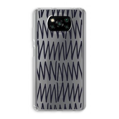 Marrakech Zigzag: Xiaomi Poco X3 Pro Transparant Hoesje