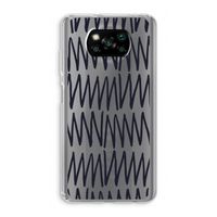 Marrakech Zigzag: Xiaomi Poco X3 Pro Transparant Hoesje