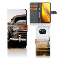 Xiaomi Poco X3 | Poco X3 Pro Telefoonhoesje met foto Vintage Auto - thumbnail