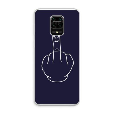 F**k U: Xiaomi Redmi Note 10 Lite Transparant Hoesje