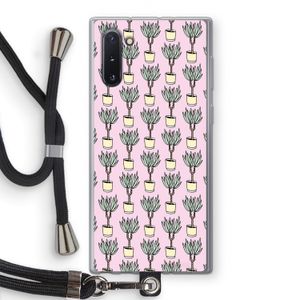 Boompje: Samsung Galaxy Note 10 Transparant Hoesje met koord
