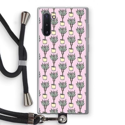 Boompje: Samsung Galaxy Note 10 Transparant Hoesje met koord