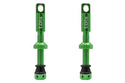 Töls Tubeless Presta Ventiel Set 44mm - Groen Töls Tubeless Presta Ventiel Set 44mm - Groen