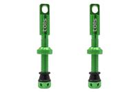 Töls Tubeless Presta Ventiel Set 44mm - Groen Töls Tubeless Presta Ventiel Set 44mm - Groen