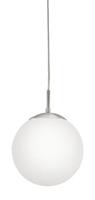 Eglo HanglampRondo glas 20cm metaalgrijs met wit - 85261