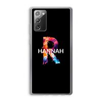 Abstract Spectrum: Samsung Galaxy Note 20 / Note 20 5G Transparant Hoesje