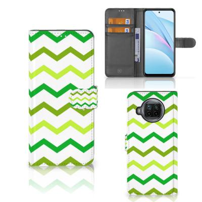 Xiaomi Mi 10T Lite | Telefoon Hoesje | Zigzag Groen