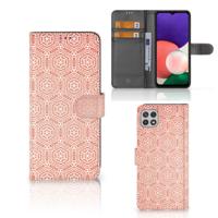 Samsung Galaxy A22 5G | Telefoon Hoesje | Pattern Orange