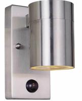 KS Verlichting RVS muurspotSensor met bewegingssensor - 7023