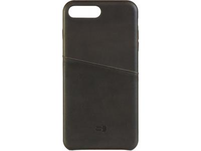 Senza Senza Raw Leather Cover with Card Slot Apple iPhone 7 Plus/8 Plus Chestnut Brown