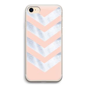 Marmeren pijlen: iPhone 7 Transparant Hoesje