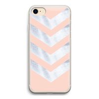 Marmeren pijlen: iPhone 7 Transparant Hoesje