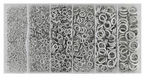 Assortiment veerringen 1200 stuks 4822311